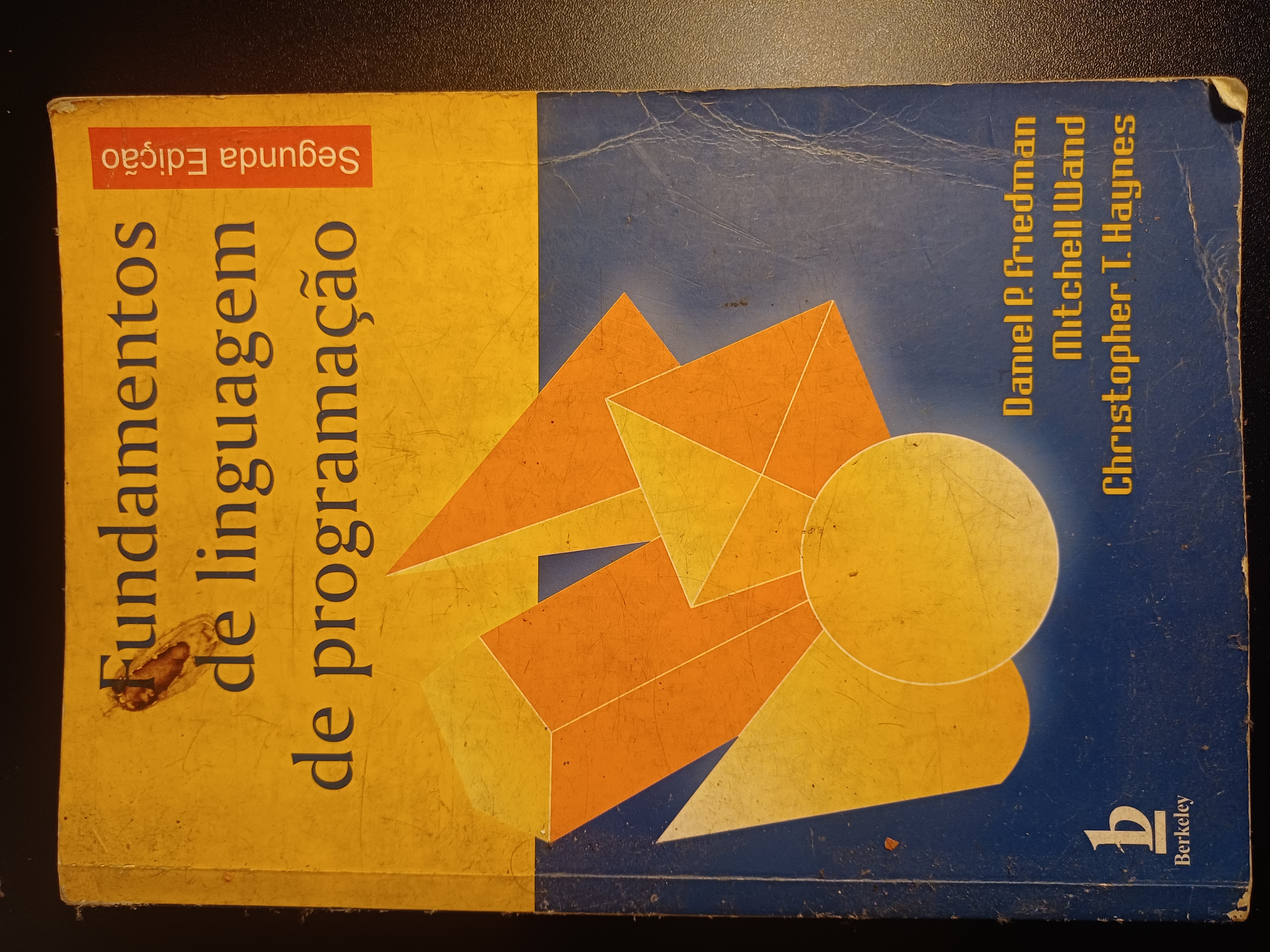 Capa frontal do livro Fundamentos de Linguagem de Programação 2° edição
